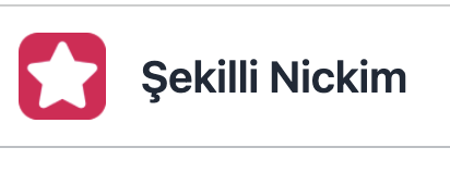 Şekilli Nick Sitesi