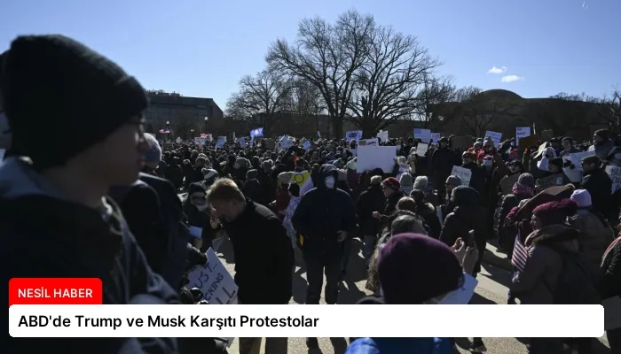 ABD’de Trump ve Musk Karşıtı Protestolar