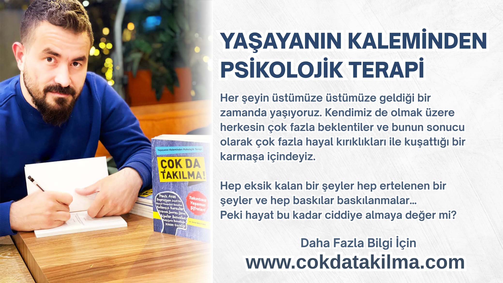 Takıntısız Bir Hayat Mümkün: ‘Çok da Takılma’ Kitabı Okurla Buluştu
