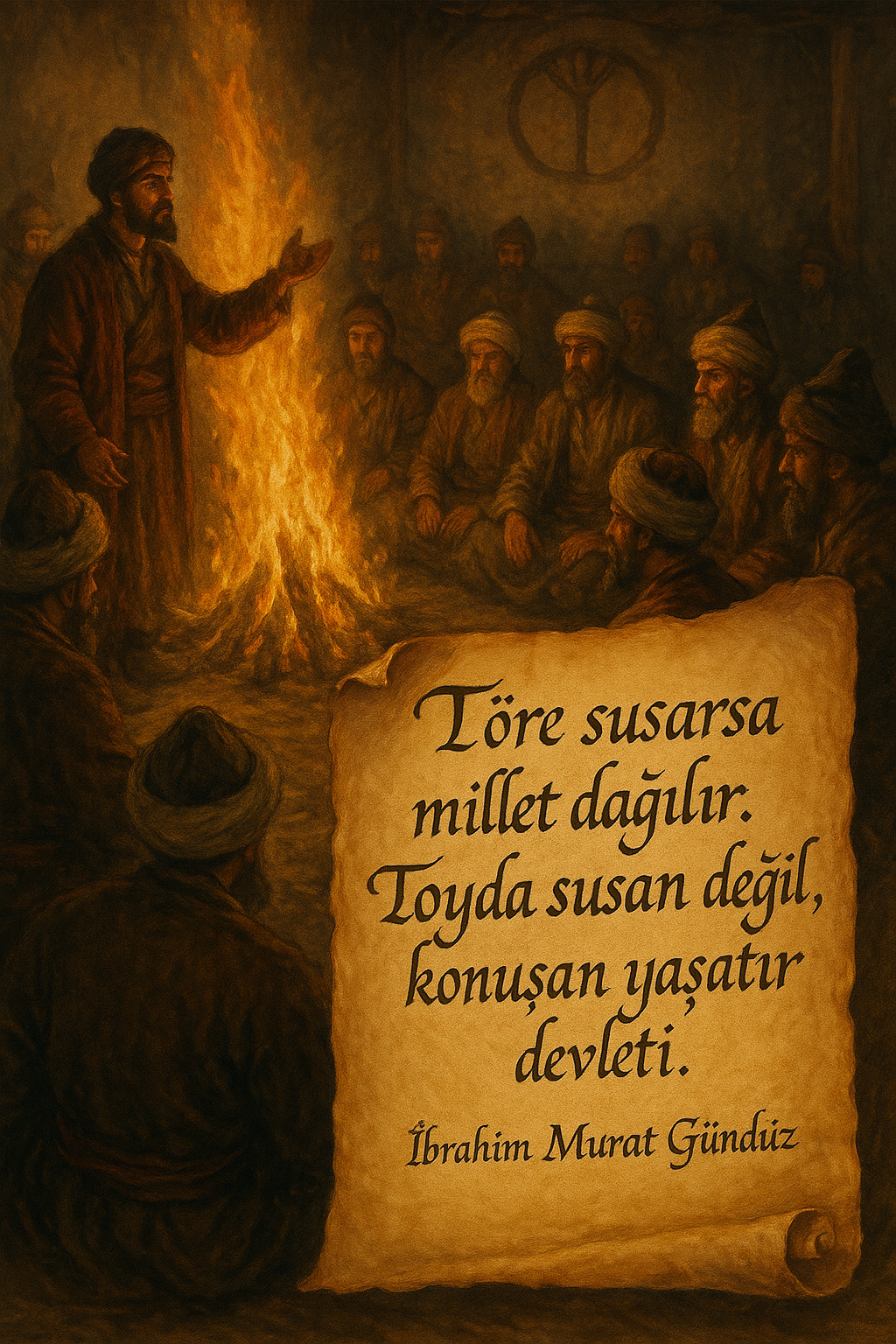 İbrahim Murat Gündüz’den Sert Uyarı: “Toyda Susmak Değil, Konuşmak Yaşatır Devleti!”