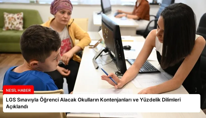 LGS Sınavıyla Öğrenci Alacak Okulların Kontenjanları ve Yüzdelik Dilimleri Açıklandı