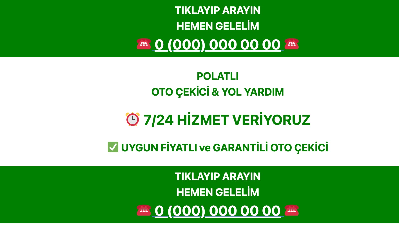 Ankara Polatlı Oto Çekici – Polatlı Oto Kurtarıcı – Polatlı Çekici