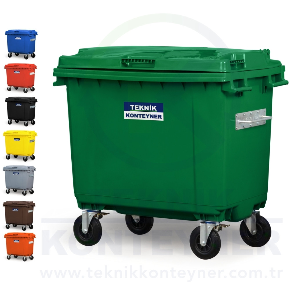 Şehirlerin Temiz Yüzü: Dayanıklı ve Modern Plastik Çöp Konteynerleri ile Düzenli Yaşam Alanları