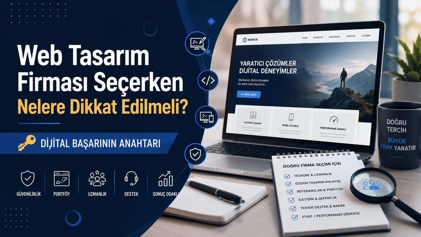 Web Tasarım Firması Seçerken Nelere Dikkat Edilmeli? Dijital Başarının Anahtarı