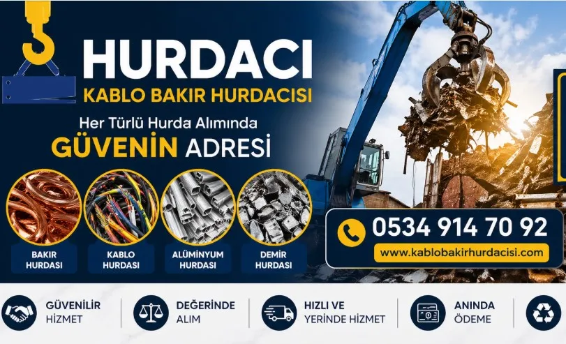 Kablo & Bakır Hurdacısı ile Metal Hurda Alımında Güvenilir Hizmet