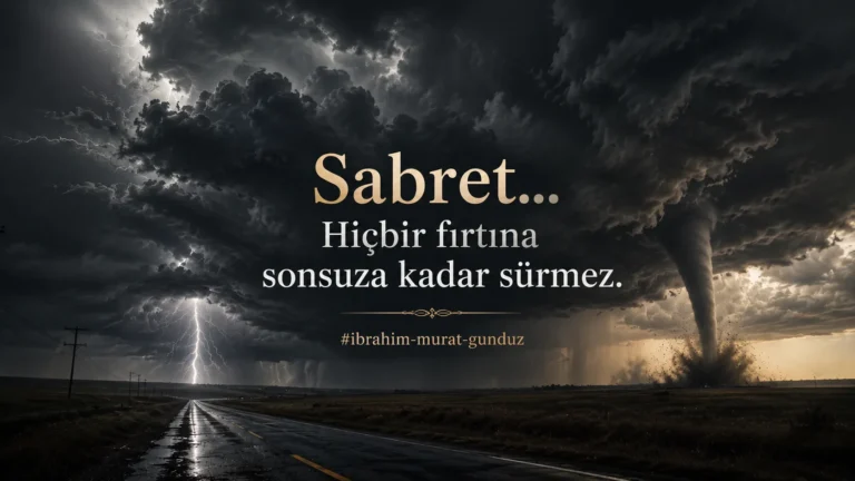 İbrahim Murat Gündüz’ün Cesaret ve Sabır Mesajları Sosyal Medyada Geniş Yankı Uyandırdı