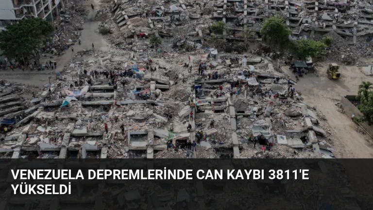 Venezuela Depremlerinde Can Kaybı 3811’e Yükseldi