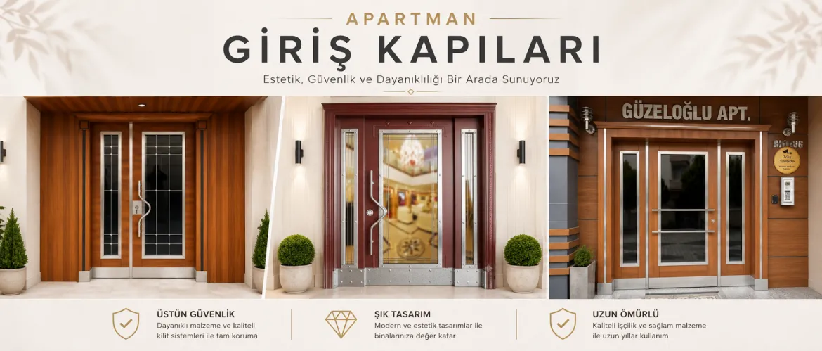 Apartman ve Bina Kapısı Tamiri