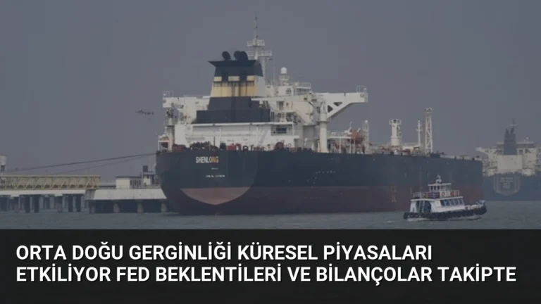 Orta Doğu Gerginliği Küresel Piyasaları Etkiliyor Fed Beklentileri ve Bilançolar Takipte