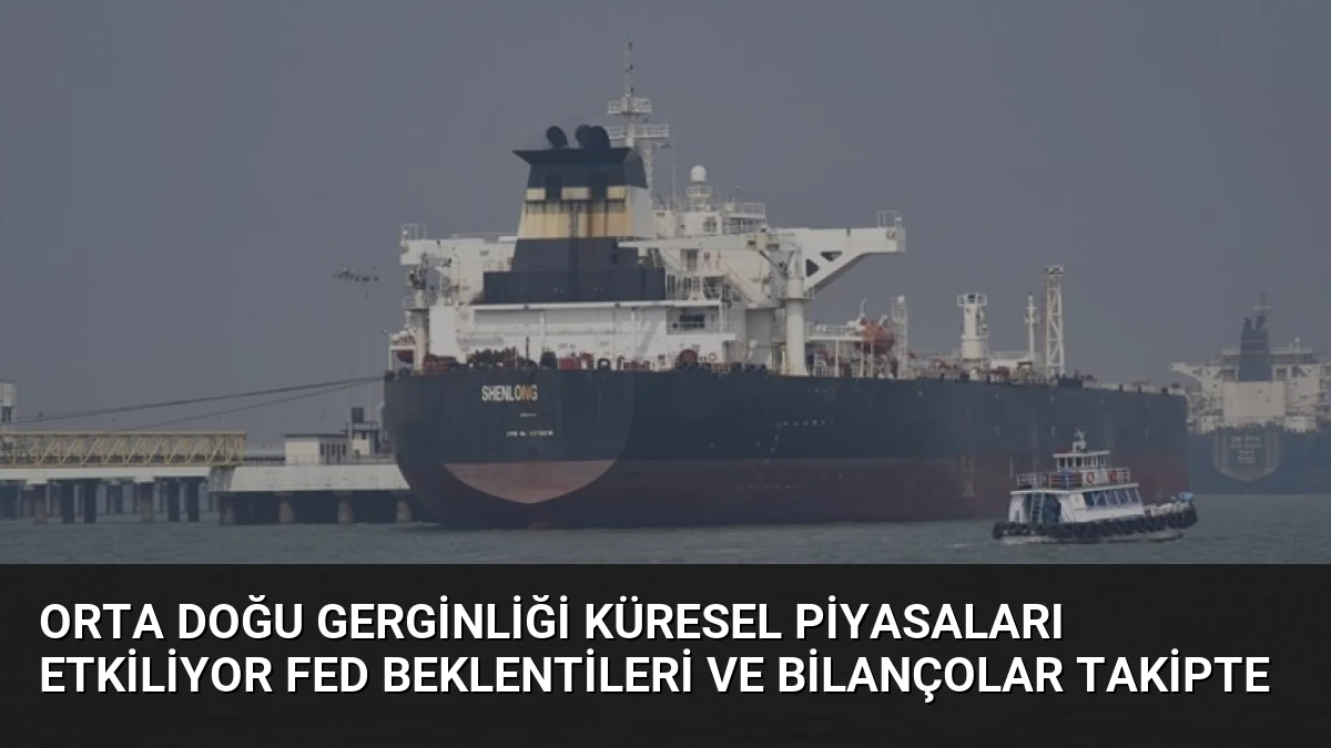 Orta Doğu Gerginliği Küresel Piyasaları Etkiliyor Fed Beklentileri ve Bilançolar Takipte