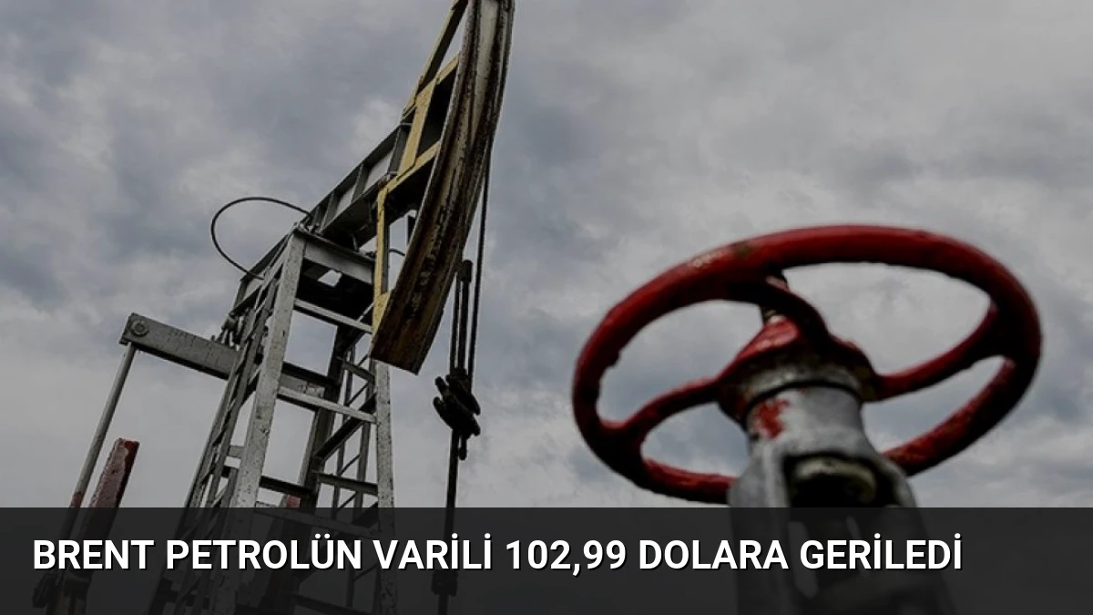 Brent Petrolün Varili 102,99 Dolara Geriledi
