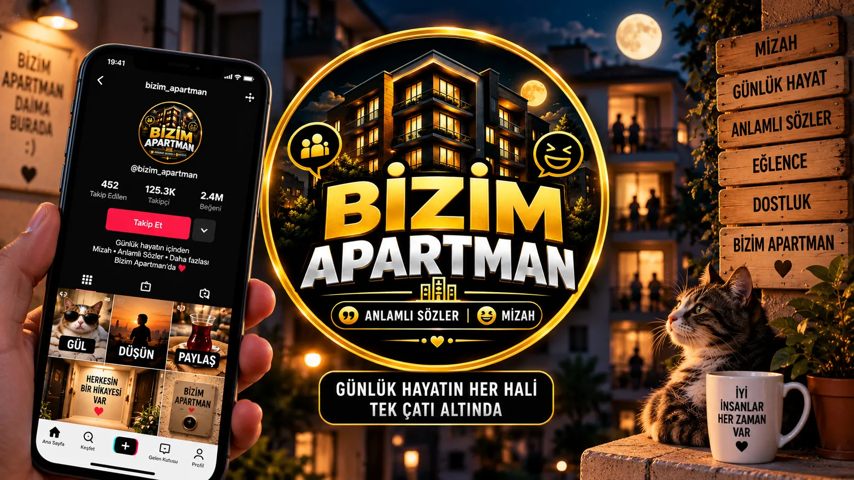 TikTok’ta İçerik Anlayışı Değişiyor: Bizim Apartman Yeni Nesil Sosyal Medya Sayfaları Arasında Öne Çıkıyor