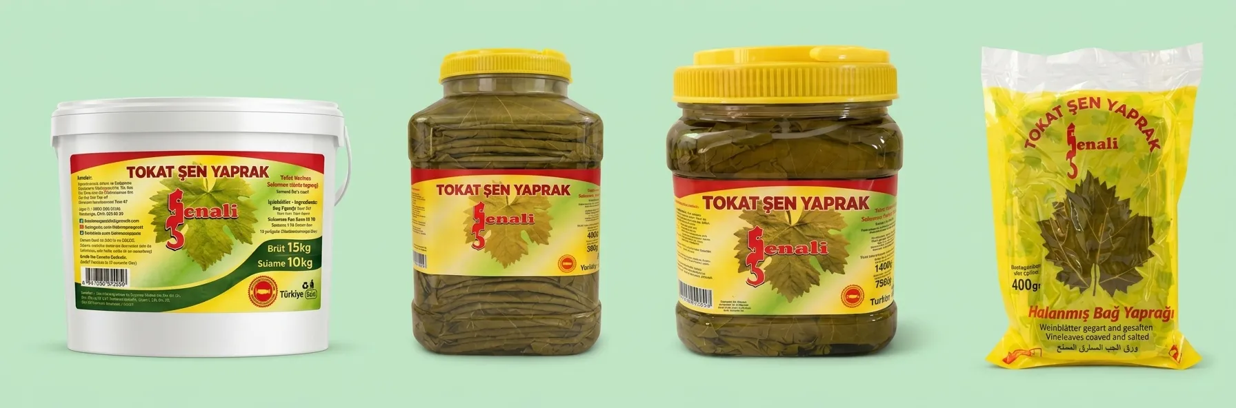 Tokat Şen Yaprak – Hakiki Tokat Salamura Yaprağı