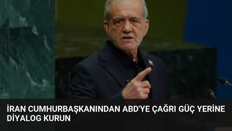 İran Cumhurbaşkanından ABD’ye Çağrı Güç Yerine Diyalog Kurun