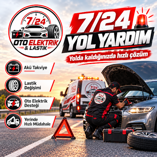 Kadıköy Lastikçi ve Yol Yardım Hizmetleri: 7/24 OTO ELEKTRİK & Lastik