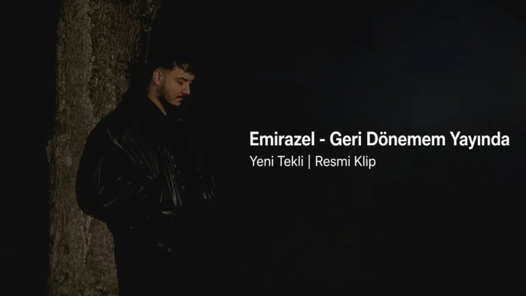 Emirazel, “Geri Dönemem” teklisini yayınladı