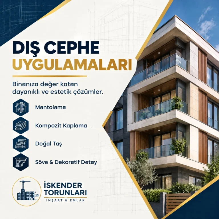 Çerkezköy’de İnşaat, Emlak ve Tadilat Hizmetlerinde İskender Torunları İnşaat & Emlak